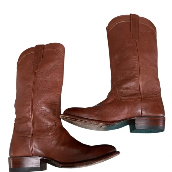 Tecovas The Harper Calf Skin Leather Boots- 8 EUC!! - Picture 12 of 12